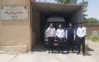 بازدید واحد بهبود کیفیت و اعتباربخشی اورژانس آذربایجان غربی از مرکز فوریت‌های پزشکی شهرستان شاهین‌دژ